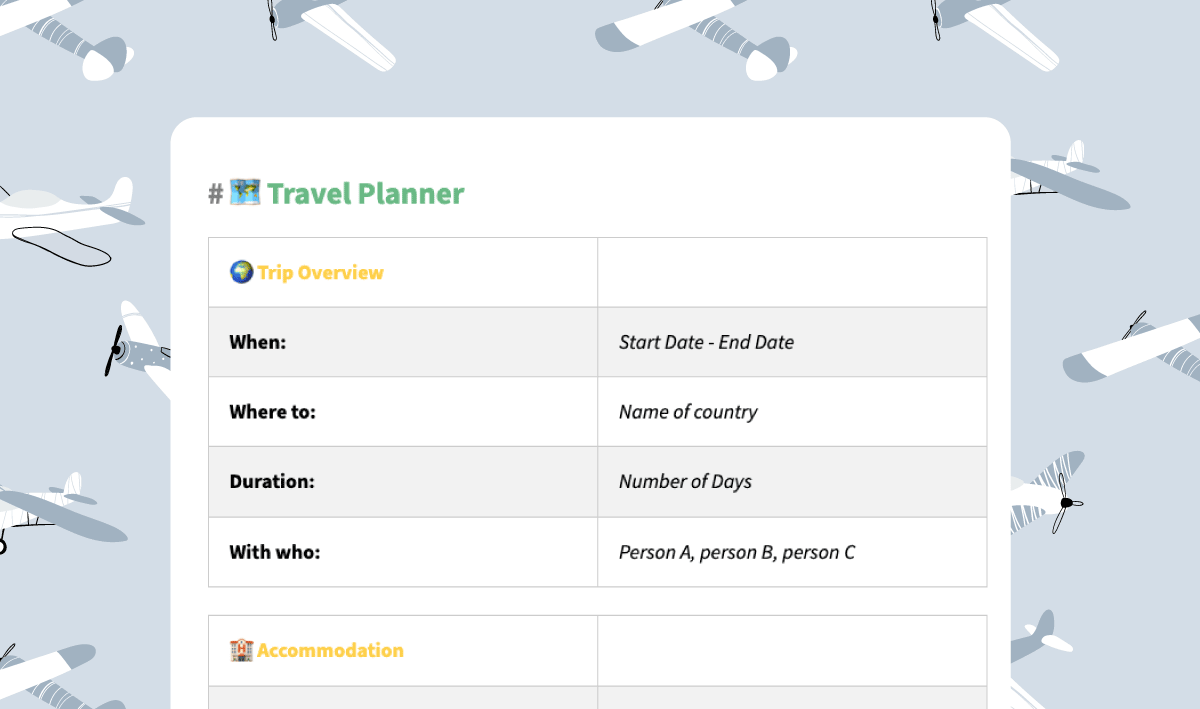 Travel Planner | Journey.Cloud